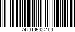 Código de barras (EAN, GTIN, SKU, ISBN): '7479135824103'