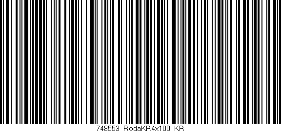 Código de barras (EAN, GTIN, SKU, ISBN): '748553_RodaKR4x100_KR'