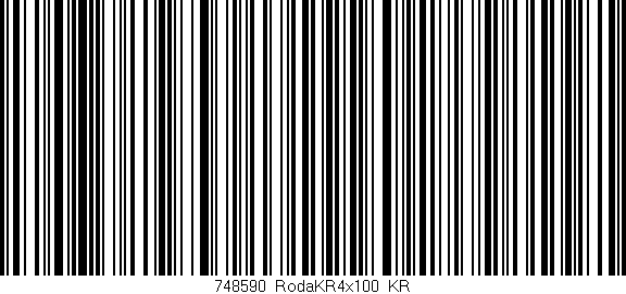 Código de barras (EAN, GTIN, SKU, ISBN): '748590_RodaKR4x100_KR'