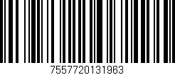Código de barras (EAN, GTIN, SKU, ISBN): '7557720131963'