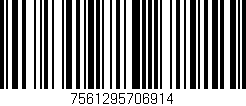 Código de barras (EAN, GTIN, SKU, ISBN): '7561295706914'