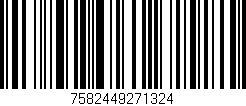 Código de barras (EAN, GTIN, SKU, ISBN): '7582449271324'