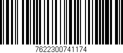 Código de barras (EAN, GTIN, SKU, ISBN): '7622300741174'