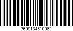 Código de barras (EAN, GTIN, SKU, ISBN): '7699164510963'