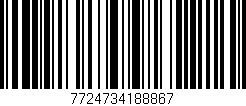 Código de barras (EAN, GTIN, SKU, ISBN): '7724734188867'