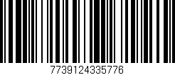 Código de barras (EAN, GTIN, SKU, ISBN): '7739124335776'