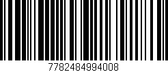 Código de barras (EAN, GTIN, SKU, ISBN): '7782484994008'