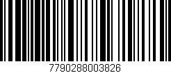 Código de barras (EAN, GTIN, SKU, ISBN): '7790288003826'