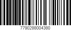 Código de barras (EAN, GTIN, SKU, ISBN): '7790288004380'