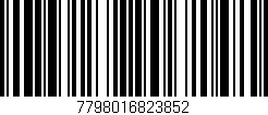 Código de barras (EAN, GTIN, SKU, ISBN): '7798016823852'