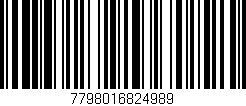 Código de barras (EAN, GTIN, SKU, ISBN): '7798016824989'