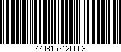 Código de barras (EAN, GTIN, SKU, ISBN): '7798159120603'