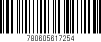 Código de barras (EAN, GTIN, SKU, ISBN): '780605617254'
