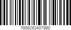 Código de barras (EAN, GTIN, SKU, ISBN): '7808283407980'