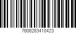 Código de barras (EAN, GTIN, SKU, ISBN): '7808283410423'
