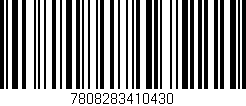 Código de barras (EAN, GTIN, SKU, ISBN): '7808283410430'