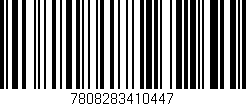 Código de barras (EAN, GTIN, SKU, ISBN): '7808283410447'