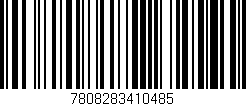 Código de barras (EAN, GTIN, SKU, ISBN): '7808283410485'