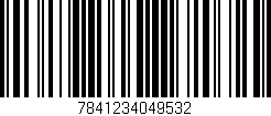 Código de barras (EAN, GTIN, SKU, ISBN): '7841234049532'