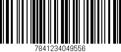 Código de barras (EAN, GTIN, SKU, ISBN): '7841234049556'