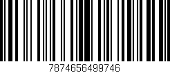 Código de barras (EAN, GTIN, SKU, ISBN): '7874656499746'