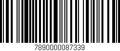 Código de barras (EAN, GTIN, SKU, ISBN): '7890000087339'
