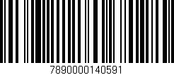 Código de barras (EAN, GTIN, SKU, ISBN): '7890000140591'