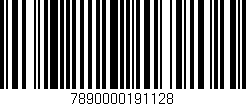 Código de barras (EAN, GTIN, SKU, ISBN): '7890000191128'