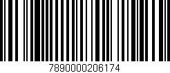 Código de barras (EAN, GTIN, SKU, ISBN): '7890000206174'
