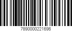Código de barras (EAN, GTIN, SKU, ISBN): '7890000221696'