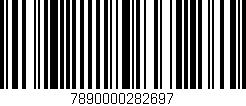 Código de barras (EAN, GTIN, SKU, ISBN): '7890000282697'