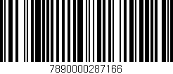 Código de barras (EAN, GTIN, SKU, ISBN): '7890000287166'