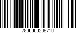 Código de barras (EAN, GTIN, SKU, ISBN): '7890000295710'