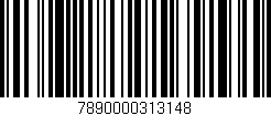 Código de barras (EAN, GTIN, SKU, ISBN): '7890000313148'