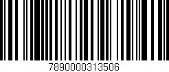 Código de barras (EAN, GTIN, SKU, ISBN): '7890000313506'