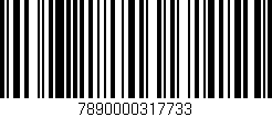 Código de barras (EAN, GTIN, SKU, ISBN): '7890000317733'