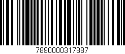 Código de barras (EAN, GTIN, SKU, ISBN): '7890000317887'