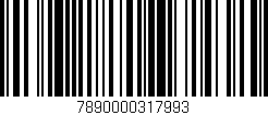 Código de barras (EAN, GTIN, SKU, ISBN): '7890000317993'