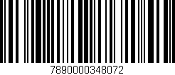 Código de barras (EAN, GTIN, SKU, ISBN): '7890000348072'