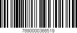 Código de barras (EAN, GTIN, SKU, ISBN): '7890000366519'