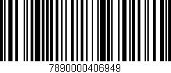 Código de barras (EAN, GTIN, SKU, ISBN): '7890000406949'