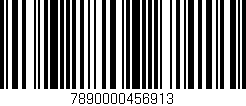 Código de barras (EAN, GTIN, SKU, ISBN): '7890000456913'