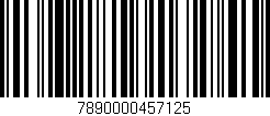 Código de barras (EAN, GTIN, SKU, ISBN): '7890000457125'