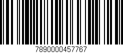 Código de barras (EAN, GTIN, SKU, ISBN): '7890000457767'