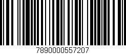 Código de barras (EAN, GTIN, SKU, ISBN): '7890000557207'