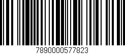 Código de barras (EAN, GTIN, SKU, ISBN): '7890000577823'