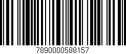 Código de barras (EAN, GTIN, SKU, ISBN): '7890000588157'