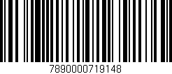 Código de barras (EAN, GTIN, SKU, ISBN): '7890000719148'