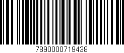 Código de barras (EAN, GTIN, SKU, ISBN): '7890000719438'
