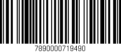 Código de barras (EAN, GTIN, SKU, ISBN): '7890000719490'
